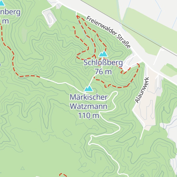 Map of Märkischer Watzmann