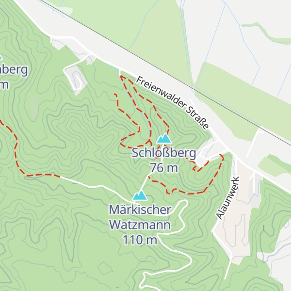 Map of Wanderhütte