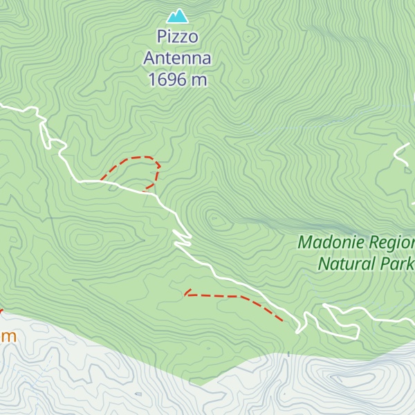 Map of Pizzo Colla