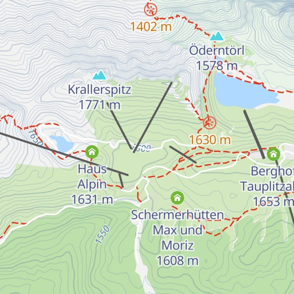 Map of Hierzegger