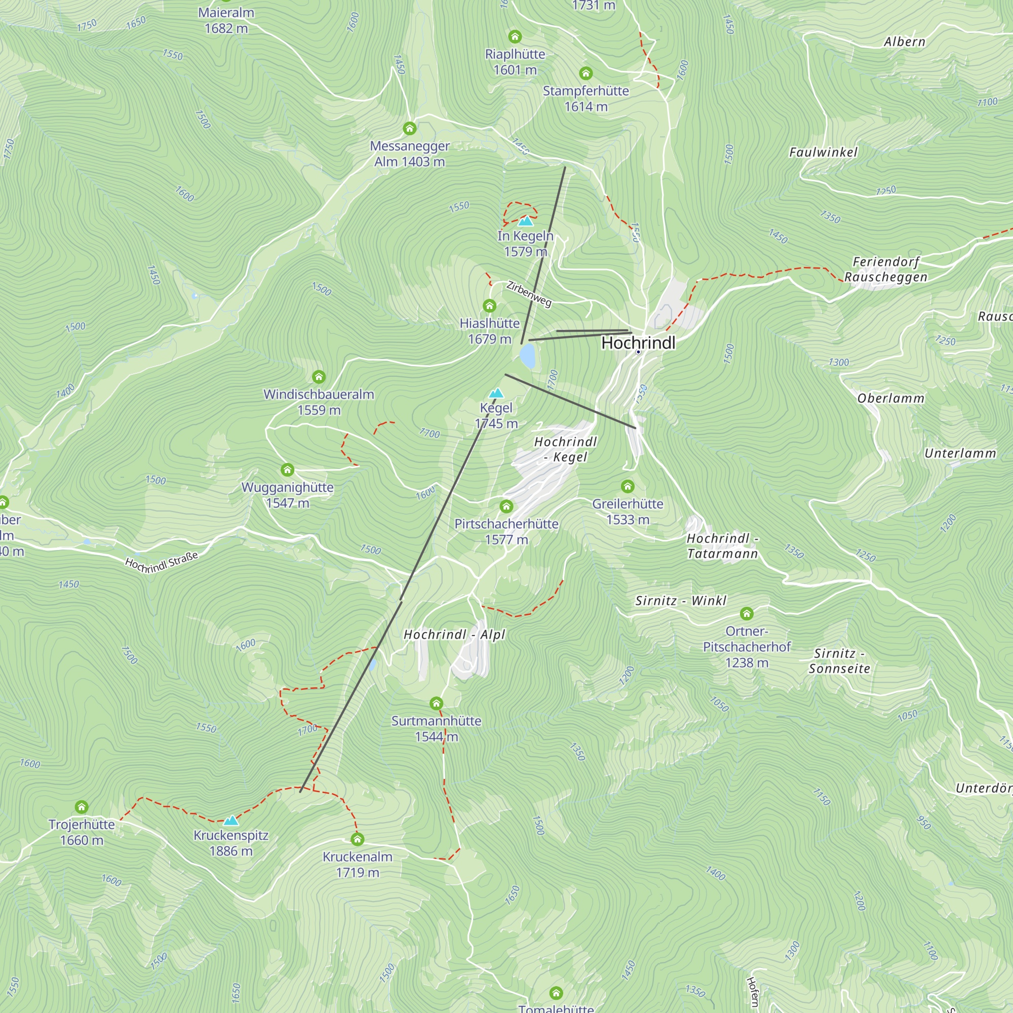 Pirtschacherhütte map