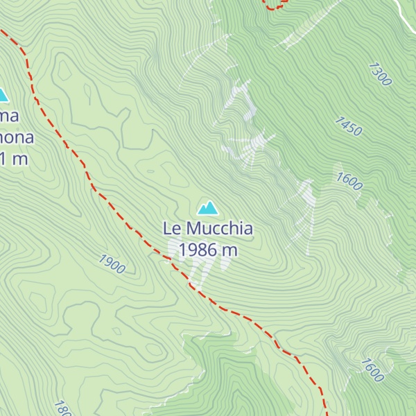 Map of Le Mucchia