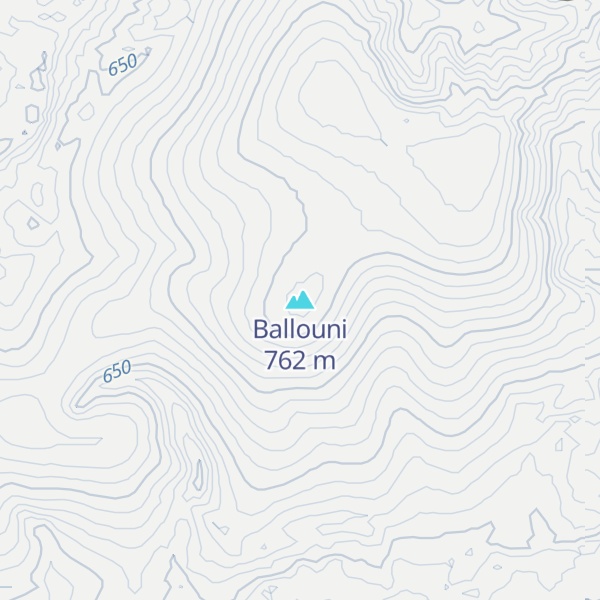 Map of Ballouni