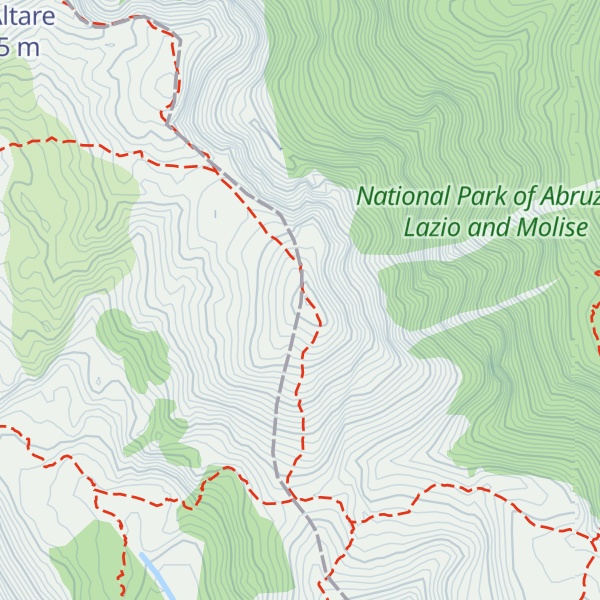 Map of Cappello del Prete