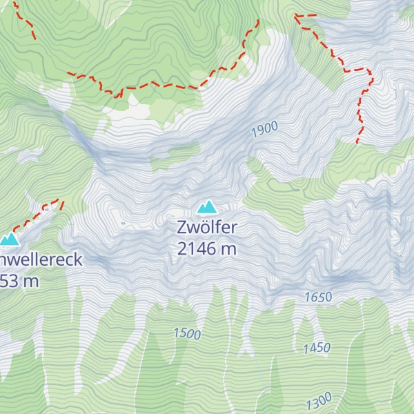 Map of Zwölfer