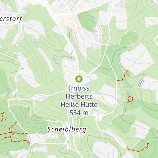 Map of Imbiss Herberts Heiße Hütte