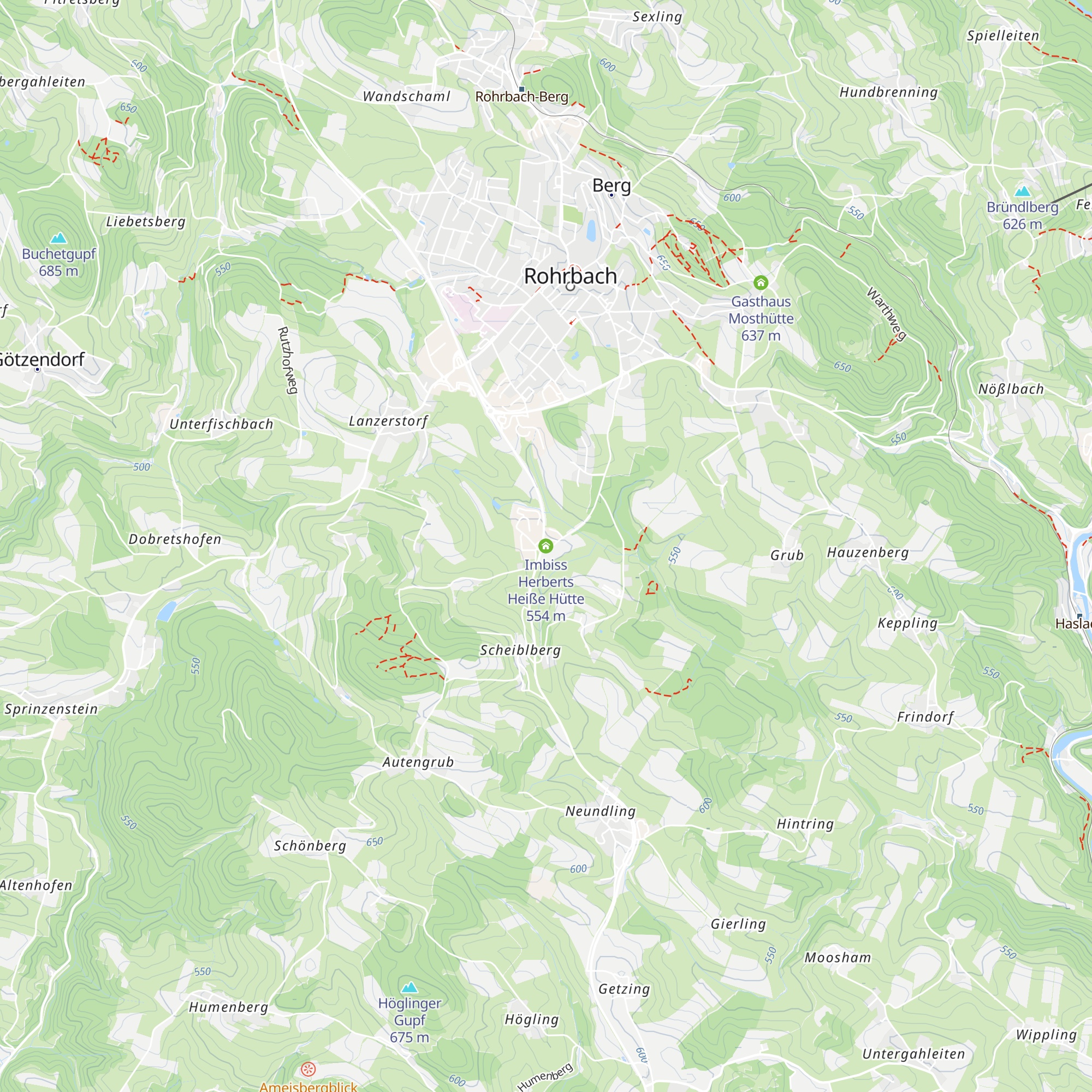 Imbiss Herberts Heiße Hütte map