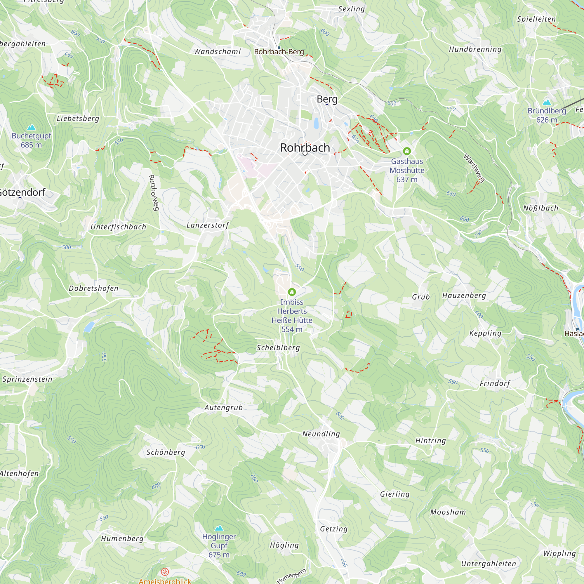 Imbiss Herberts Heiße Hütte map