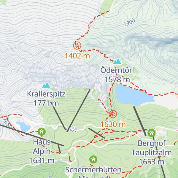 Map of Schneiderkogel