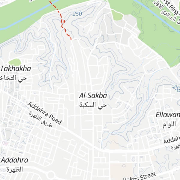 Map of منزل بوريمة