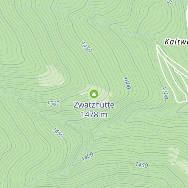 Map of Zwatzhütte