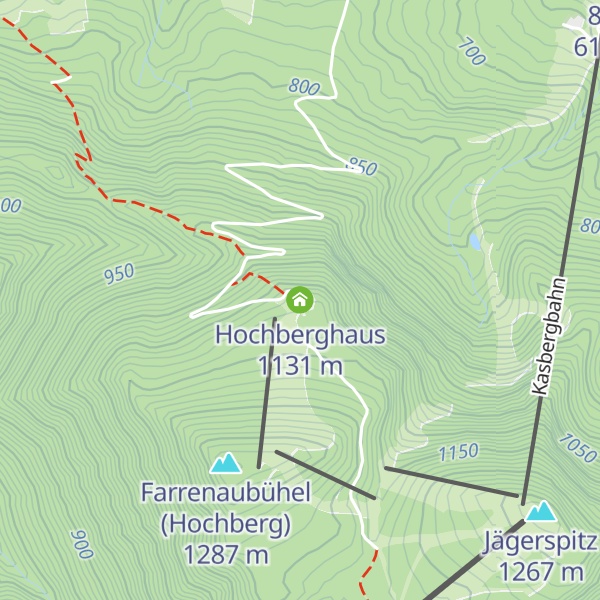 Map of Hochberghaus