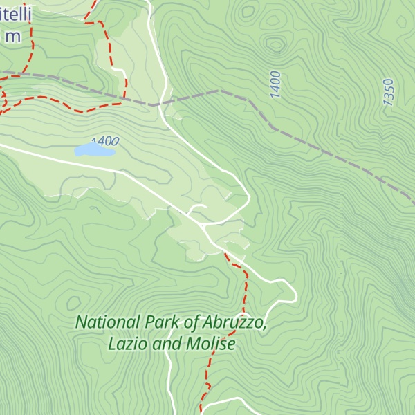 Map of Rifugio del Falco