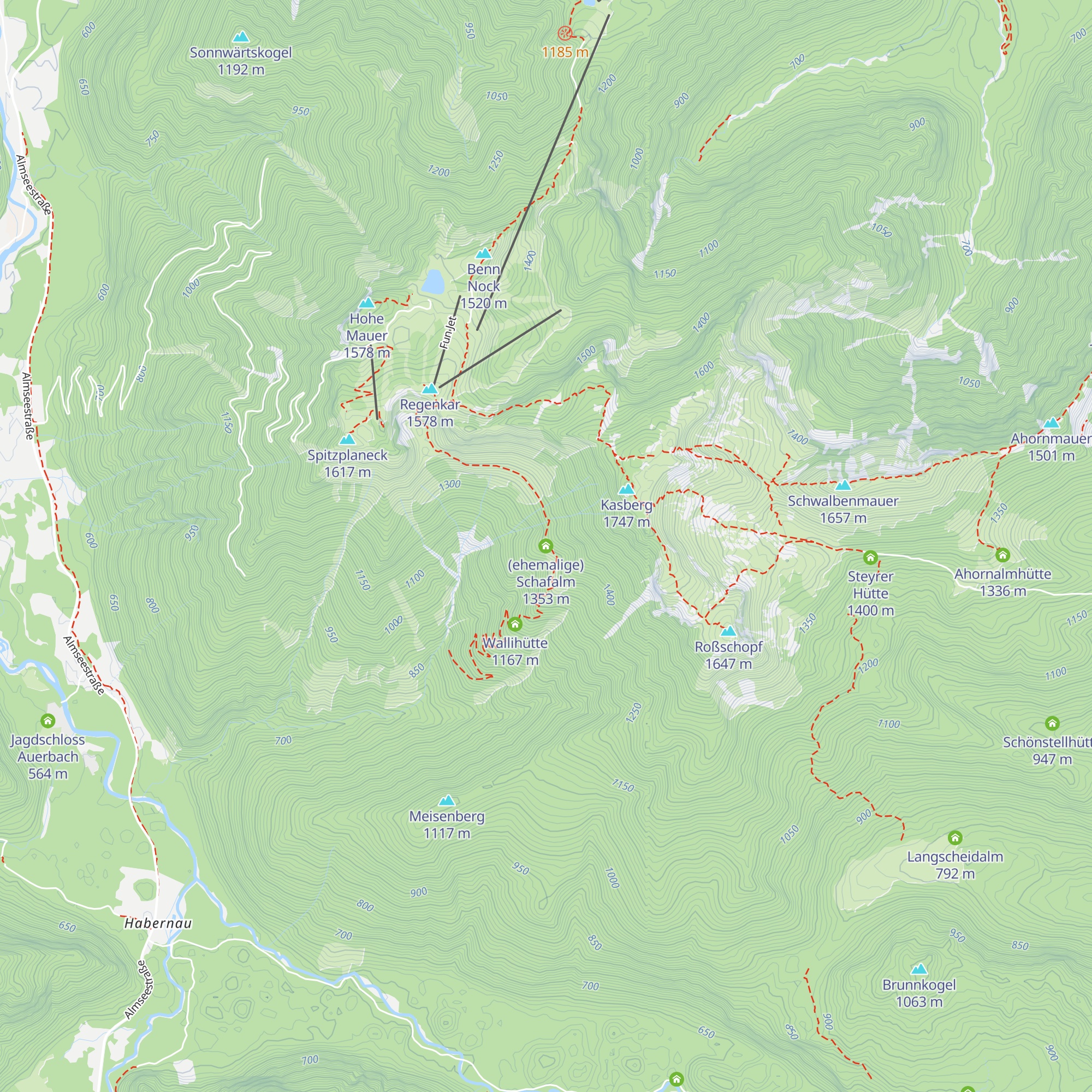 (ehemalige) Schafalm map