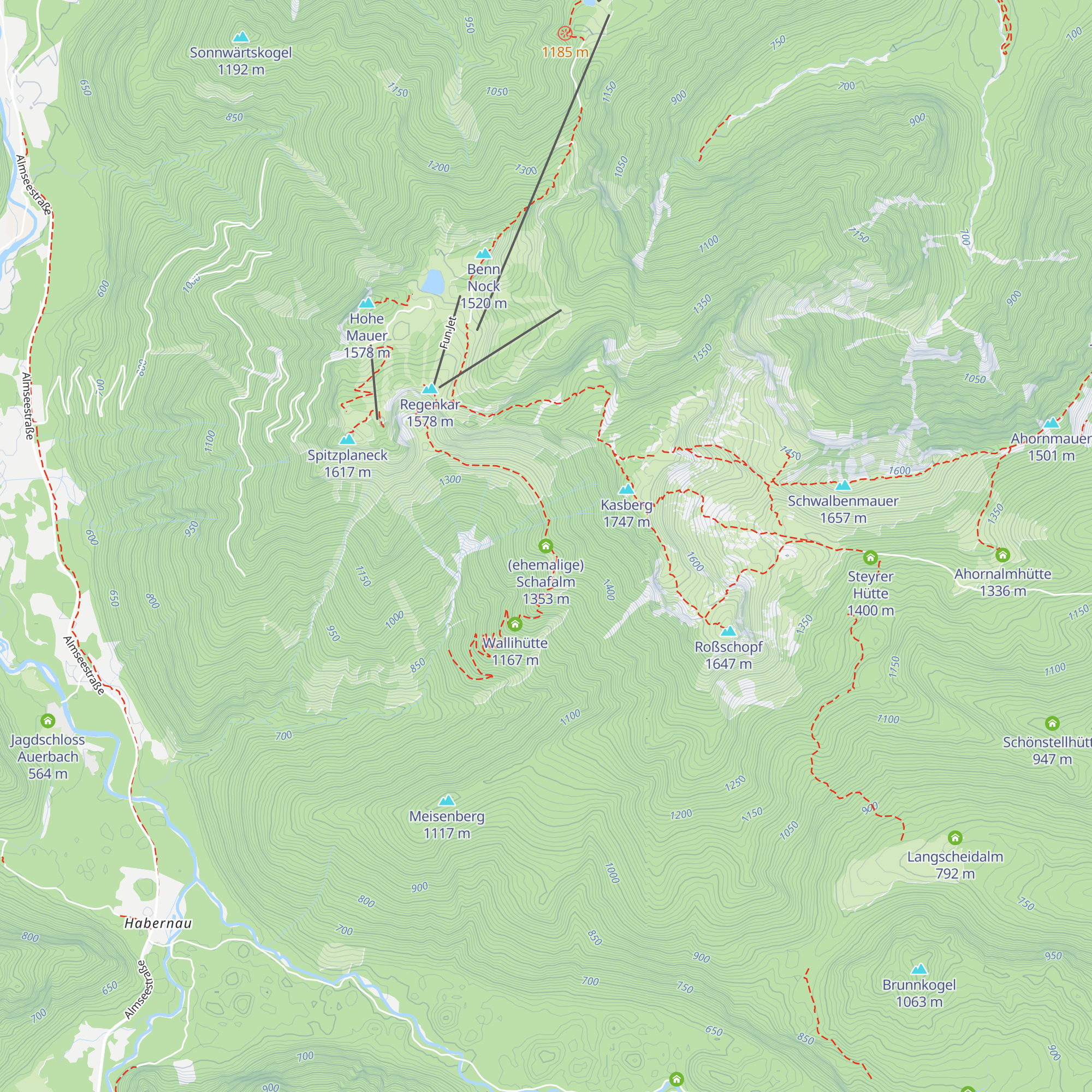 (ehemalige) Schafalm map