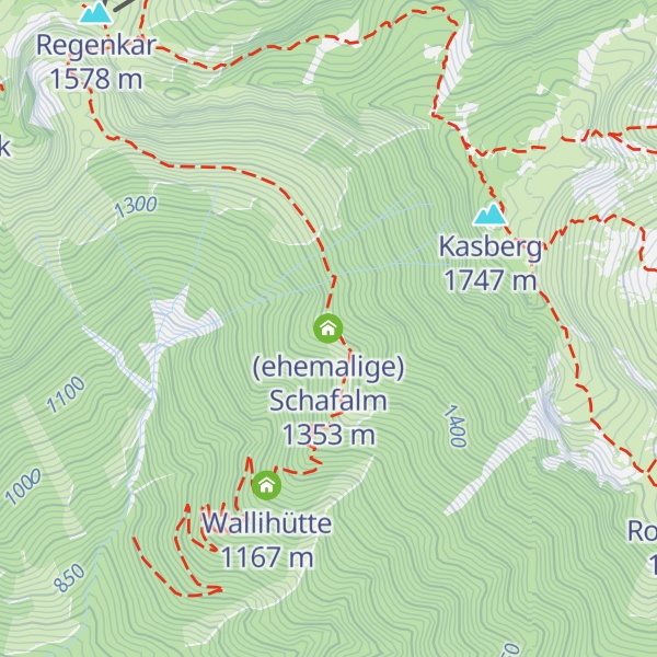 Map of (ehemalige) Schafalm