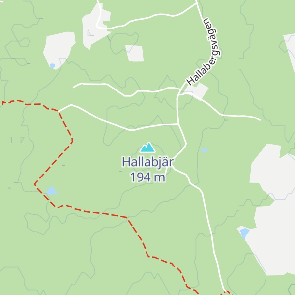 Map of Hallabjär