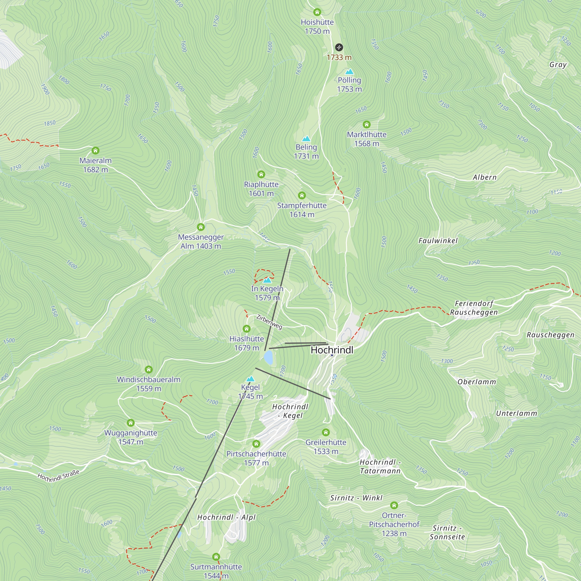 Stoicharthütte map