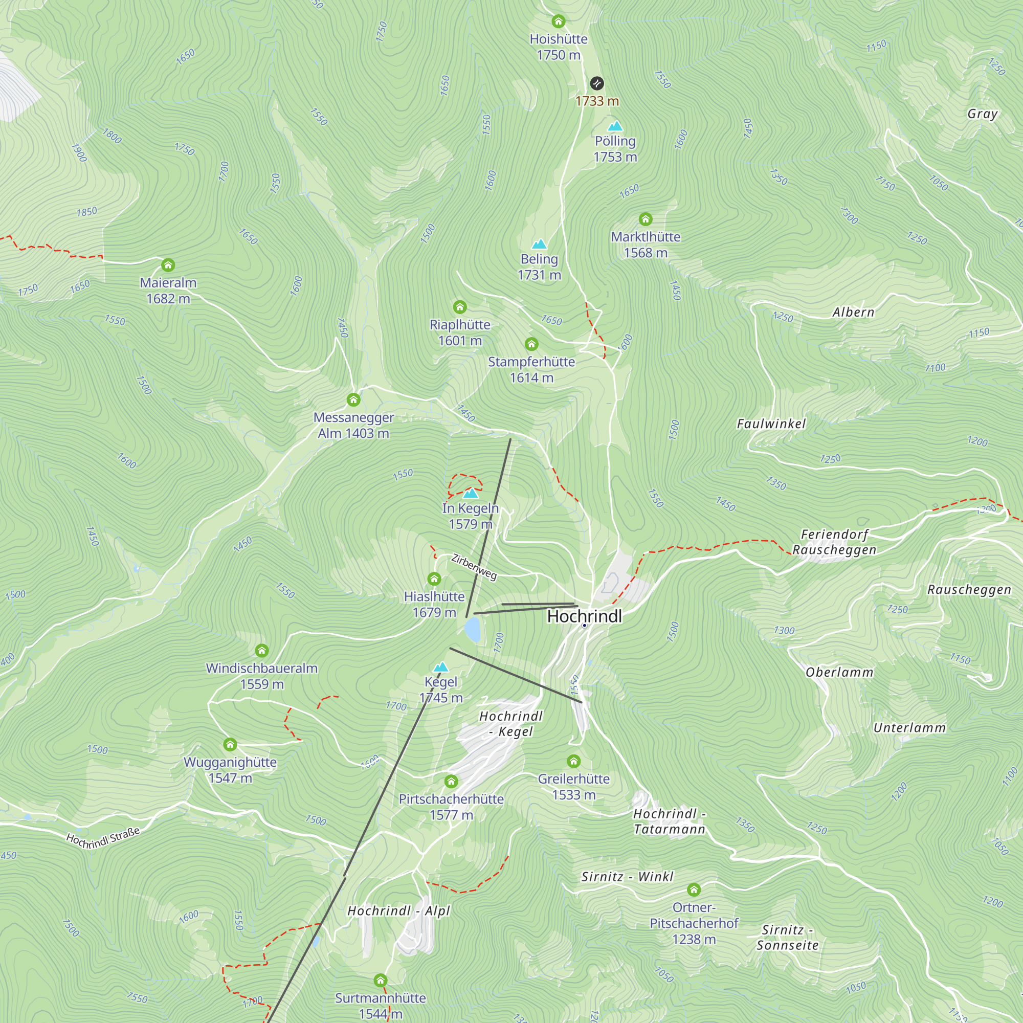 Stoicharthütte map
