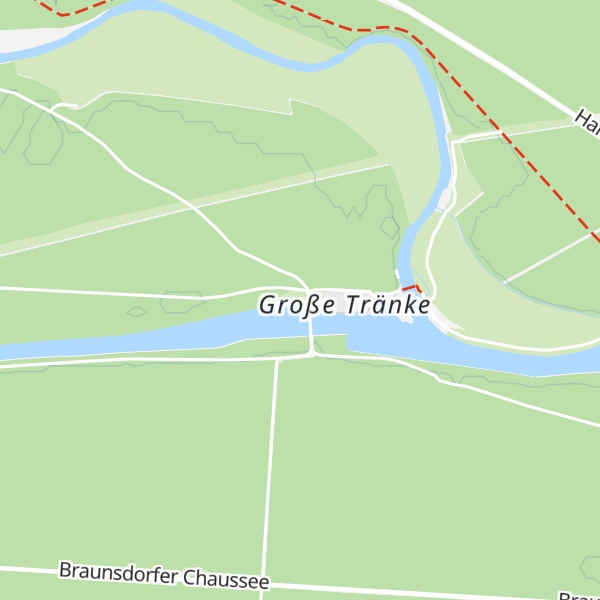 Map of Schutzhütte Rastplatz Große Tränke