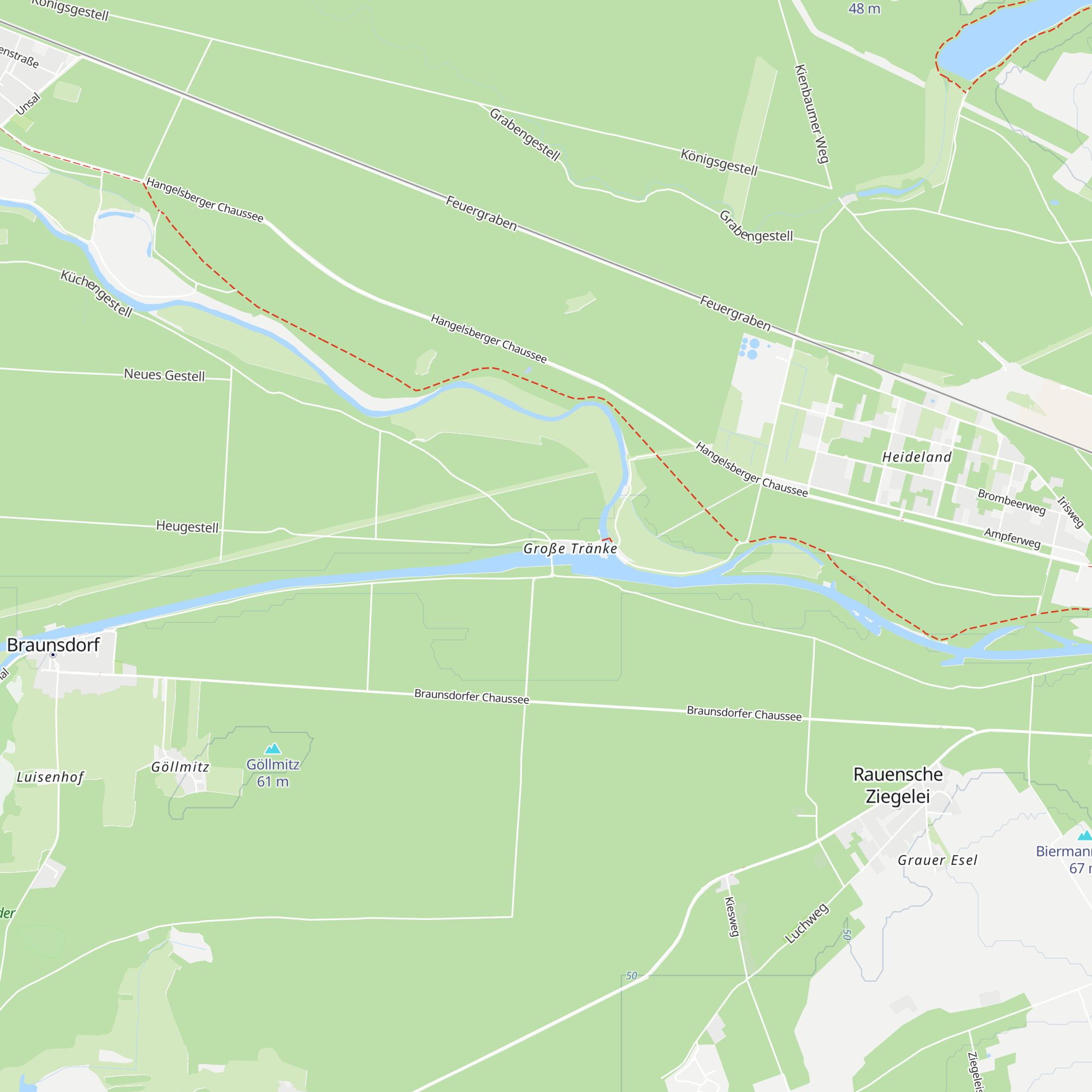 Schutzhütte Rastplatz Große Tränke map