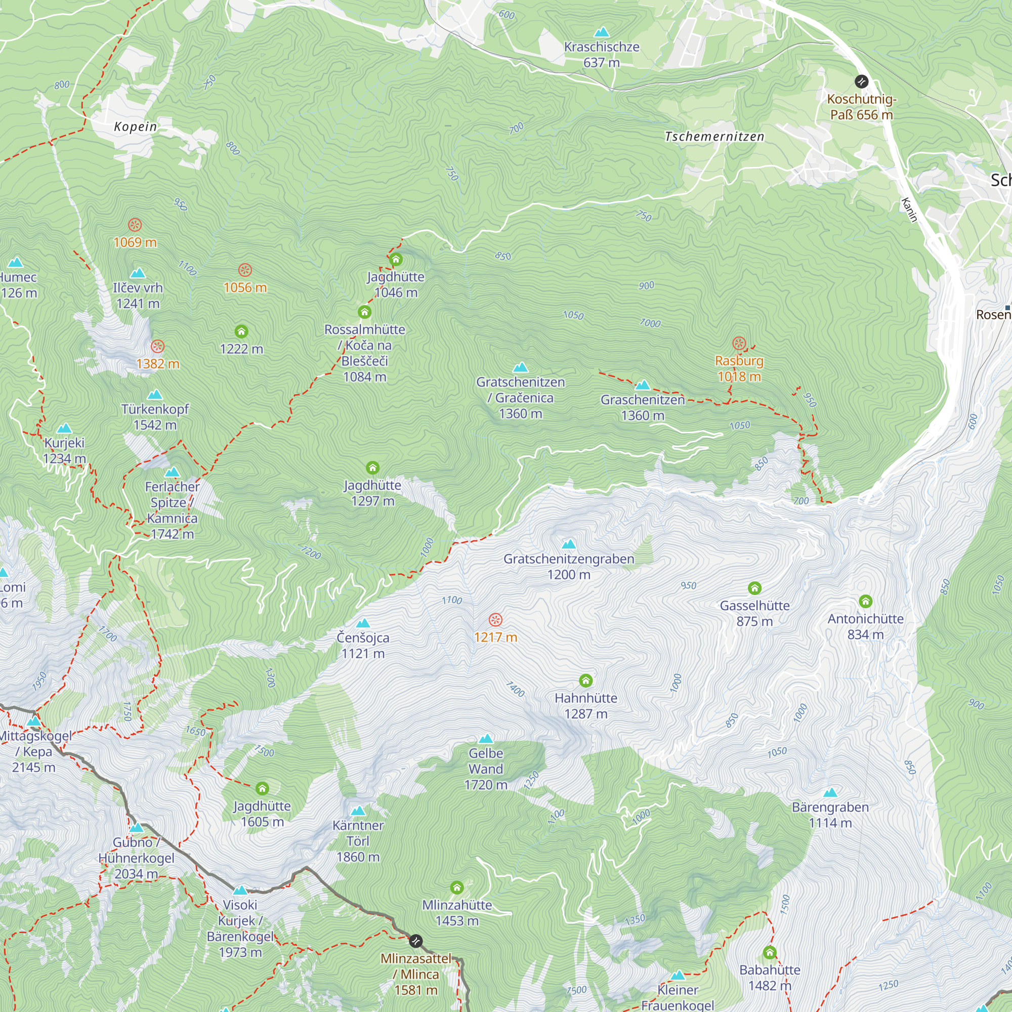 Jagdhütte map