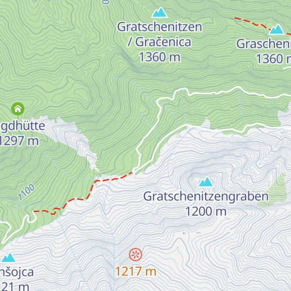 Map of Jagdhütte