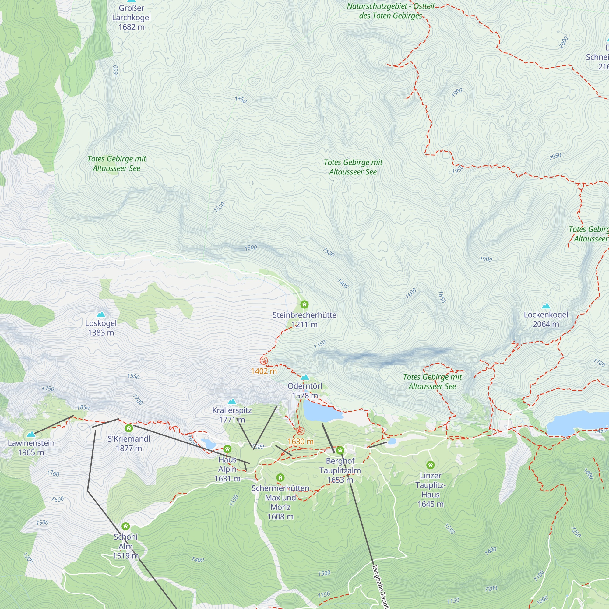 Steinbrecherhütte map