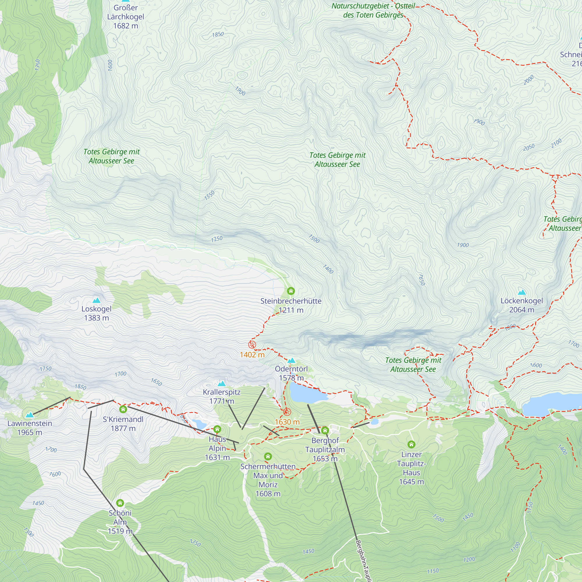 Steinbrecherhütte map