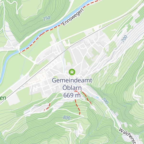 Map of Gemeindeamt Öblarn