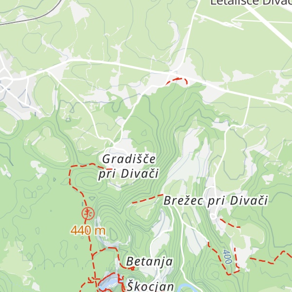 Map of Škale