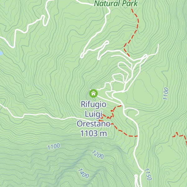 Map of Rifugio Luigi Orestano