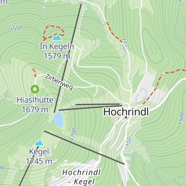 Map of JUFA Nockberge