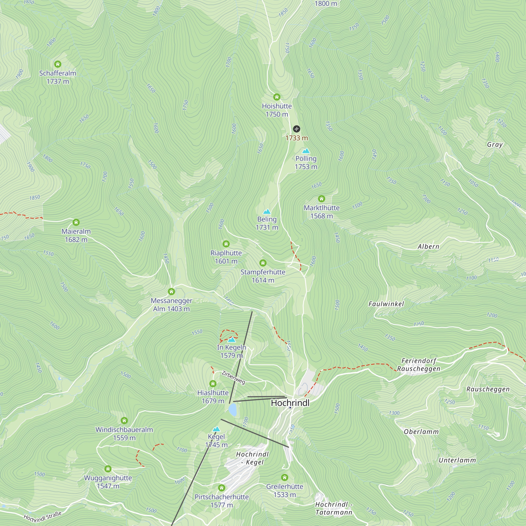 Stampferhütte map