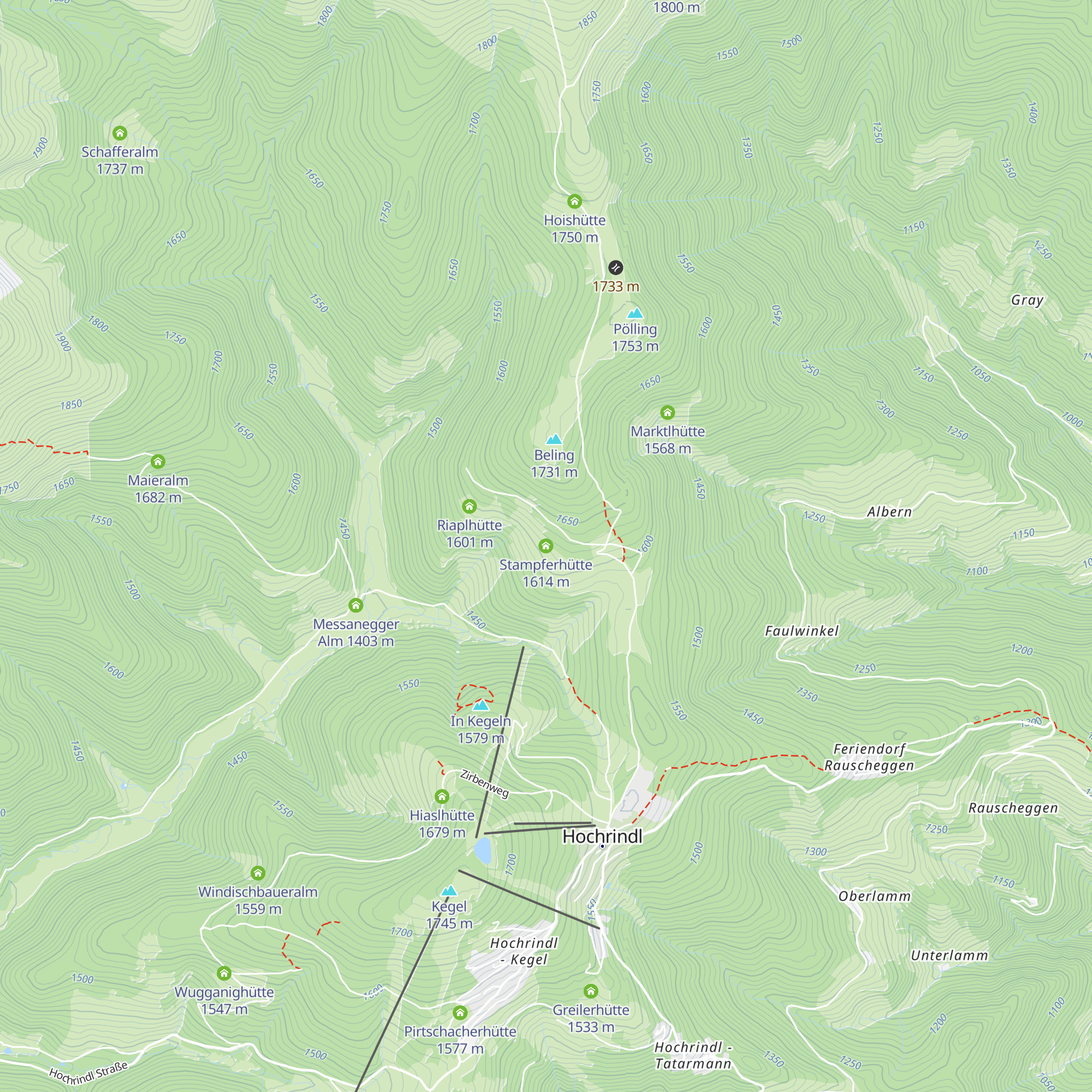 Stampferhütte map