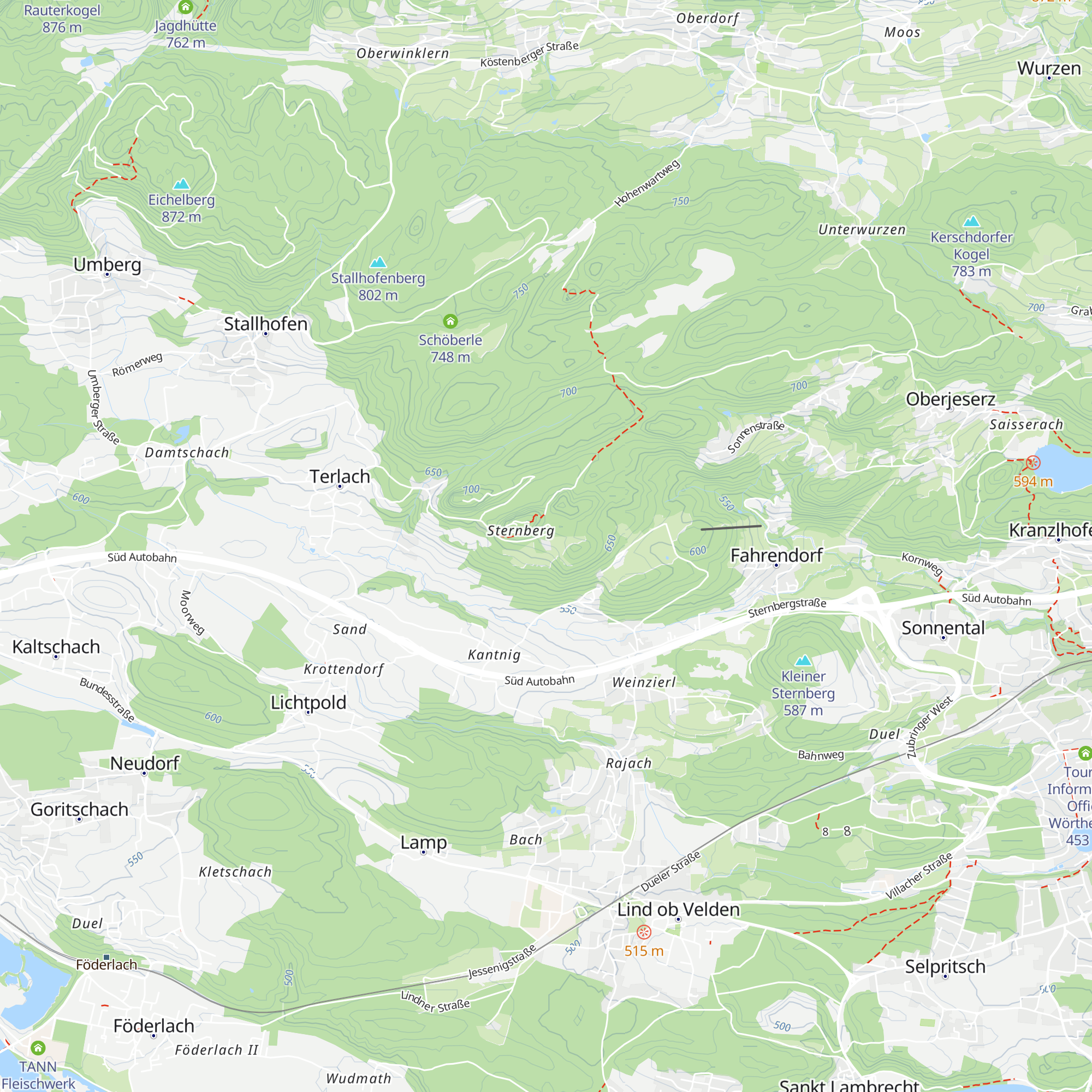 Ehemaliger Pfarrhof Sternberg map