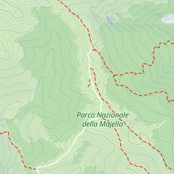 Map of Capanna sociale Diana e Tamara