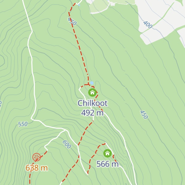 Map of Chilkoot