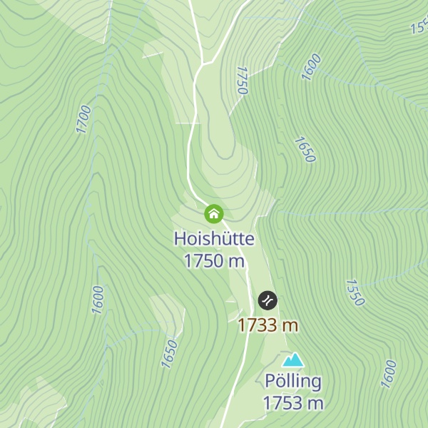 Map of Hoishütte