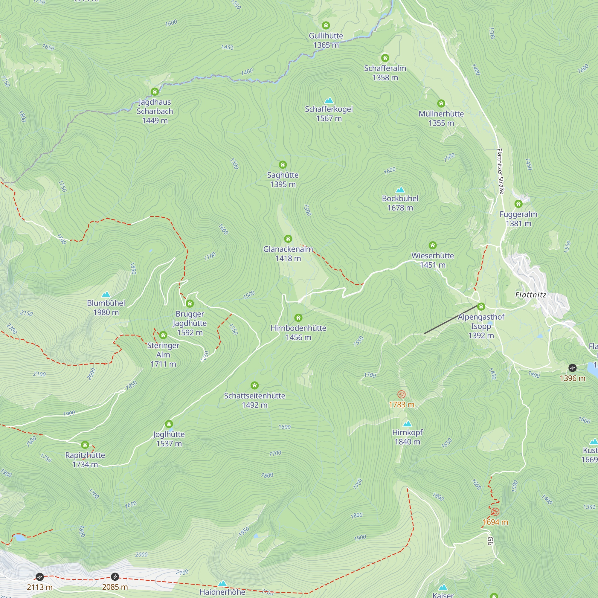 Fürstenhütte map