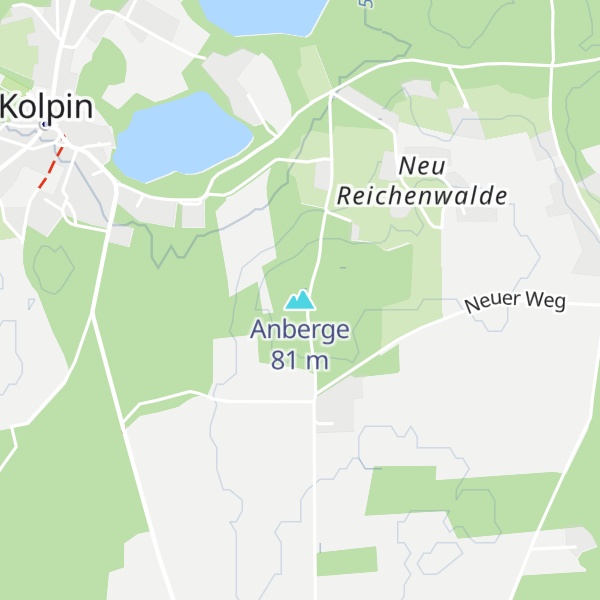 Map of Anberge
