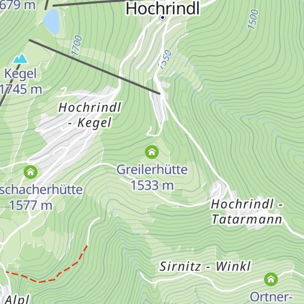 Map of Greilerhütte