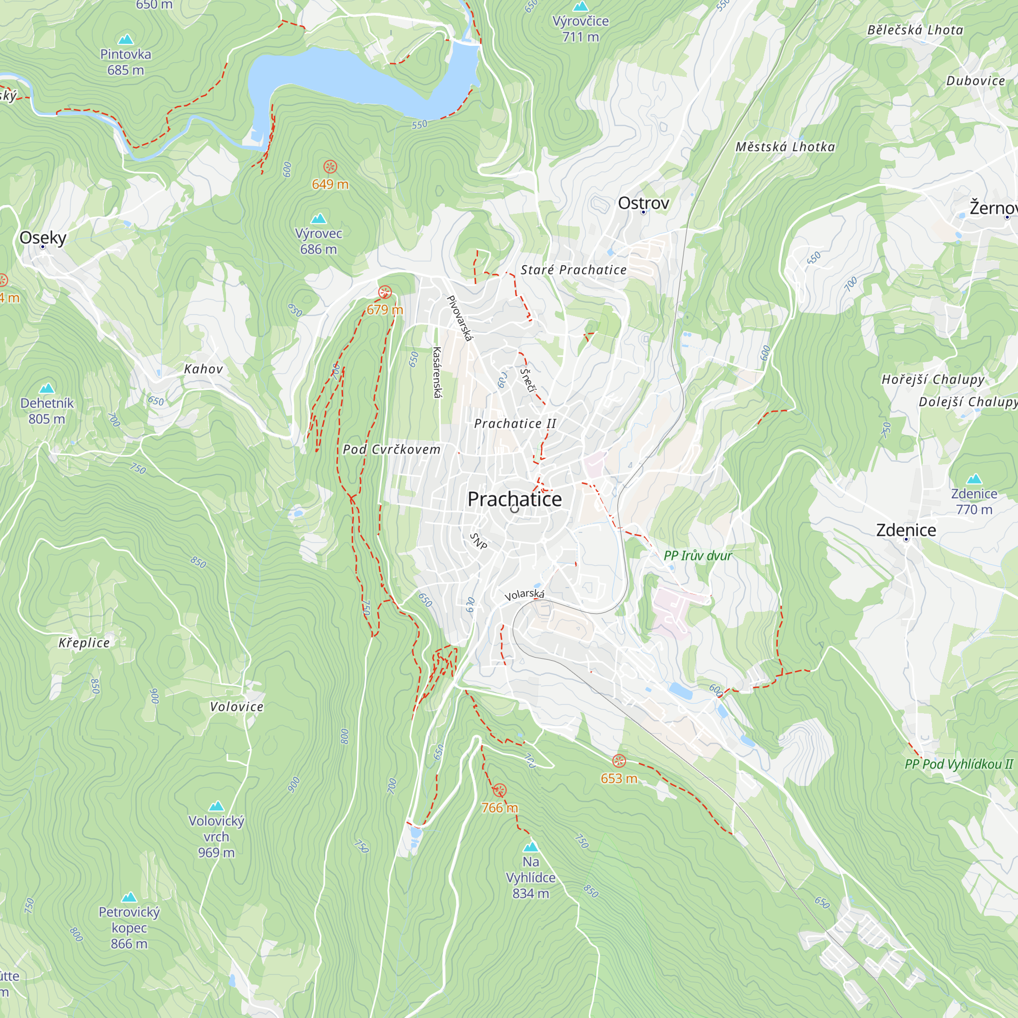 Informační centrum map