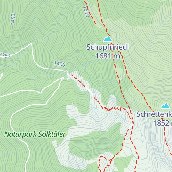 Map of Adambauerhütte