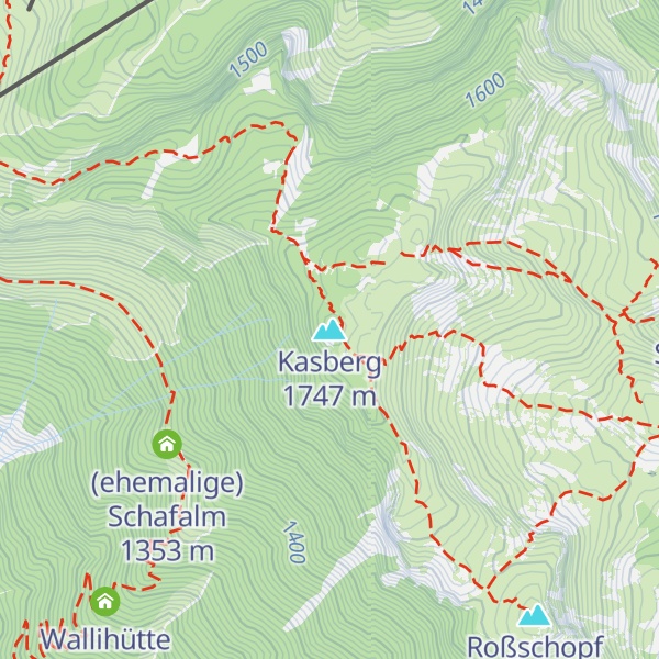 Map of Kasberg