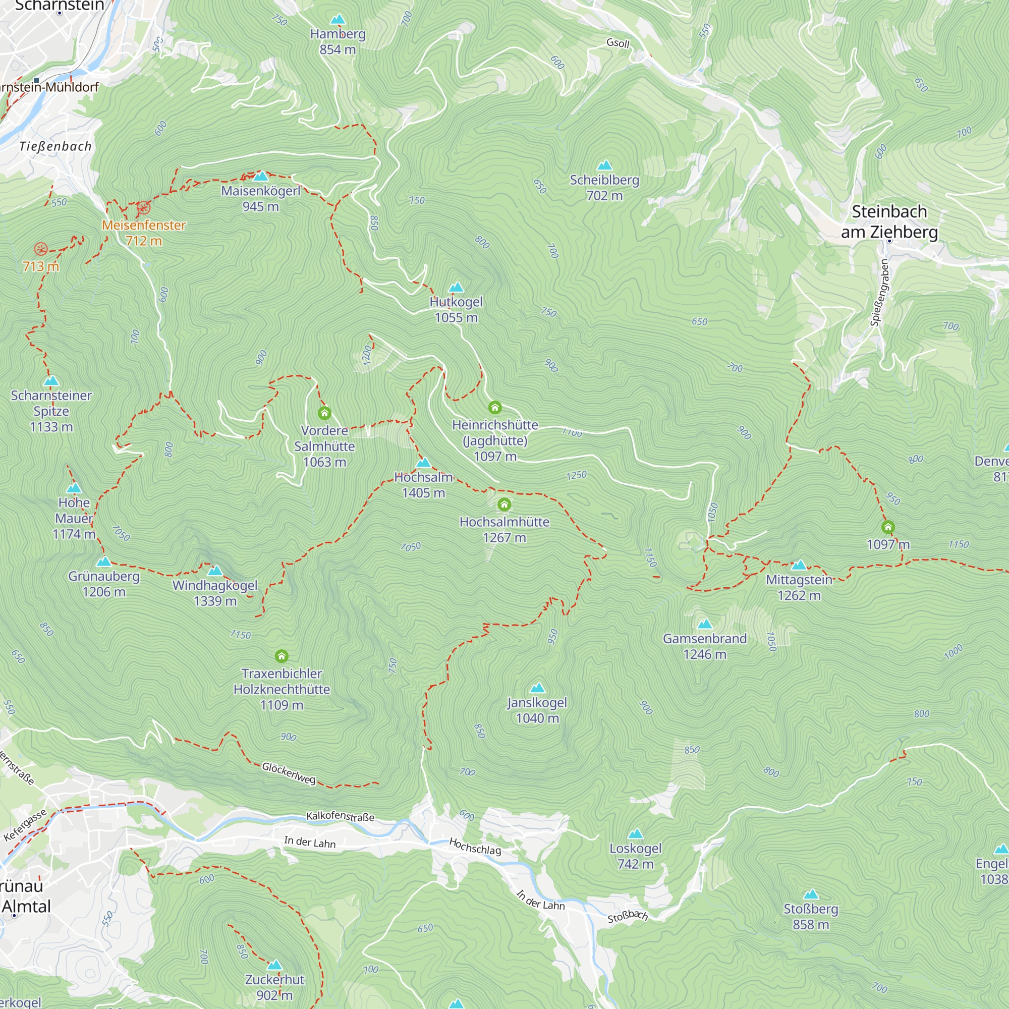 Hochsalmhütte map