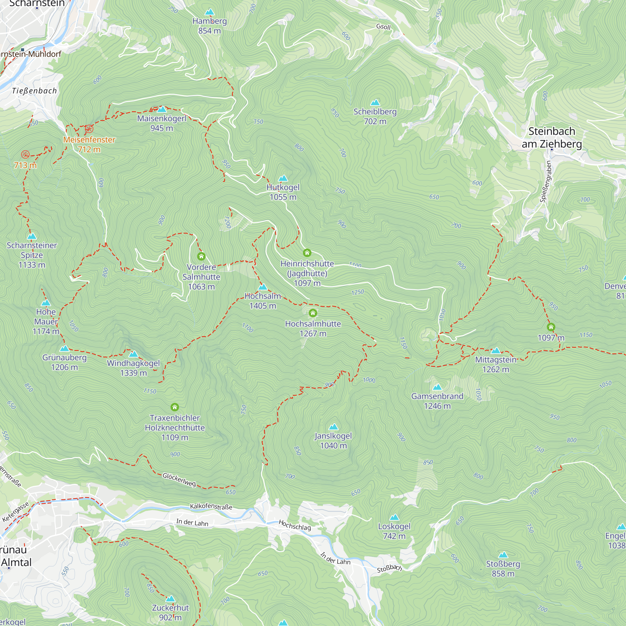 Hochsalmhütte map