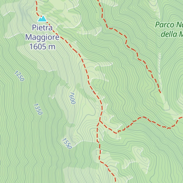 Map of Il Terminone