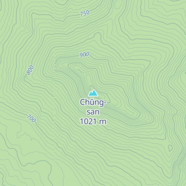 Map of Chŭng-san