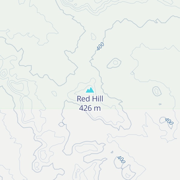 Map of Red Hill